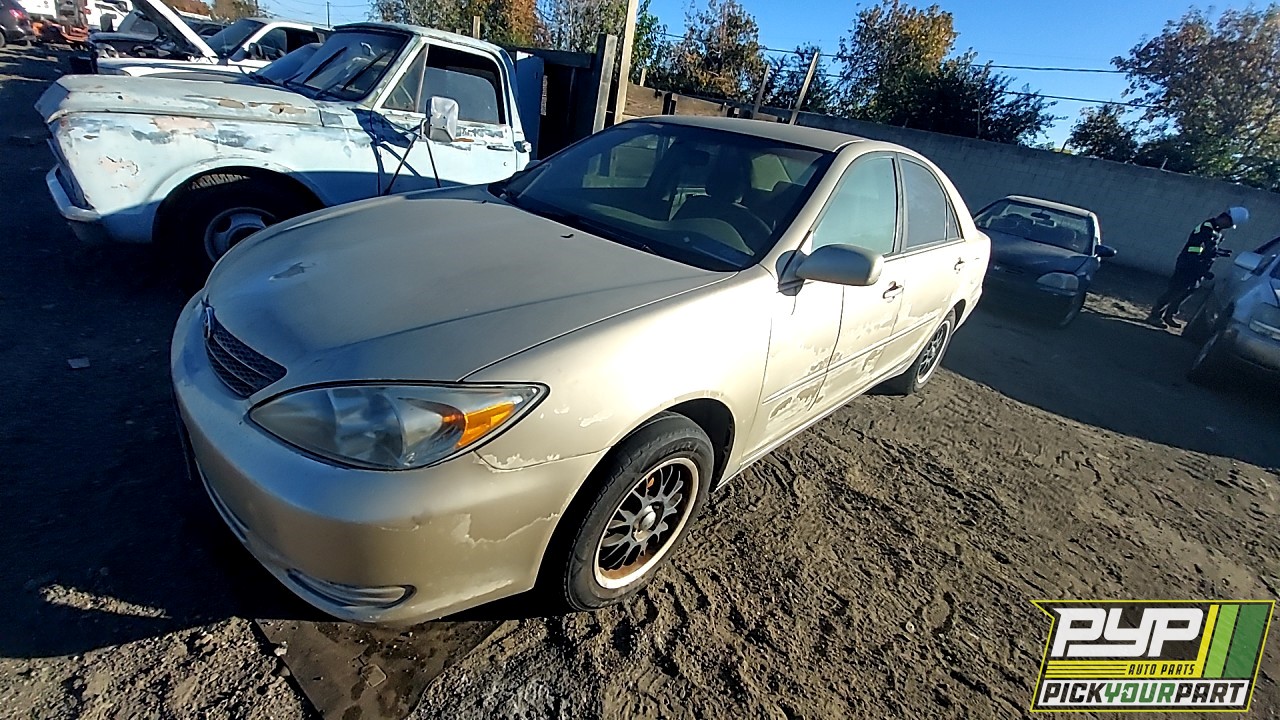 2002 TOYOTA CAMRY available for parts