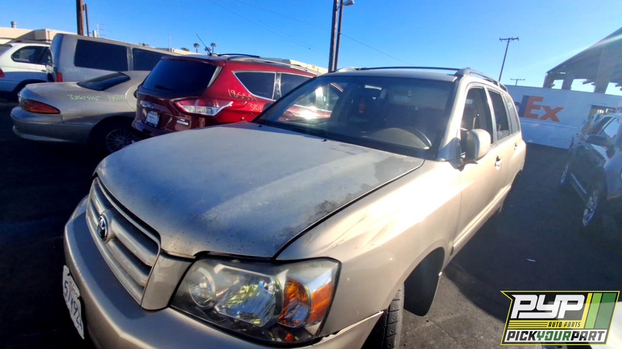 2006 TOYOTA HIGHLANDER partes disponibles
