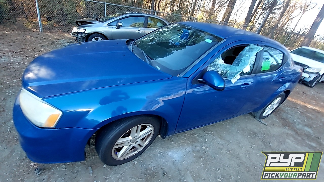 2012 DODGE AVENGER partes disponibles