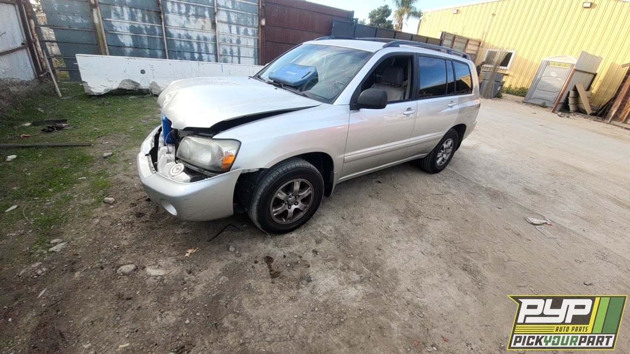 2005 TOYOTA HIGHLANDER available for parts