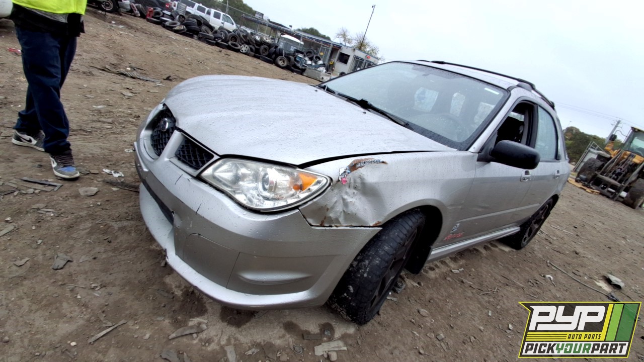 2006 SUBARU IMPREZA partes disponibles