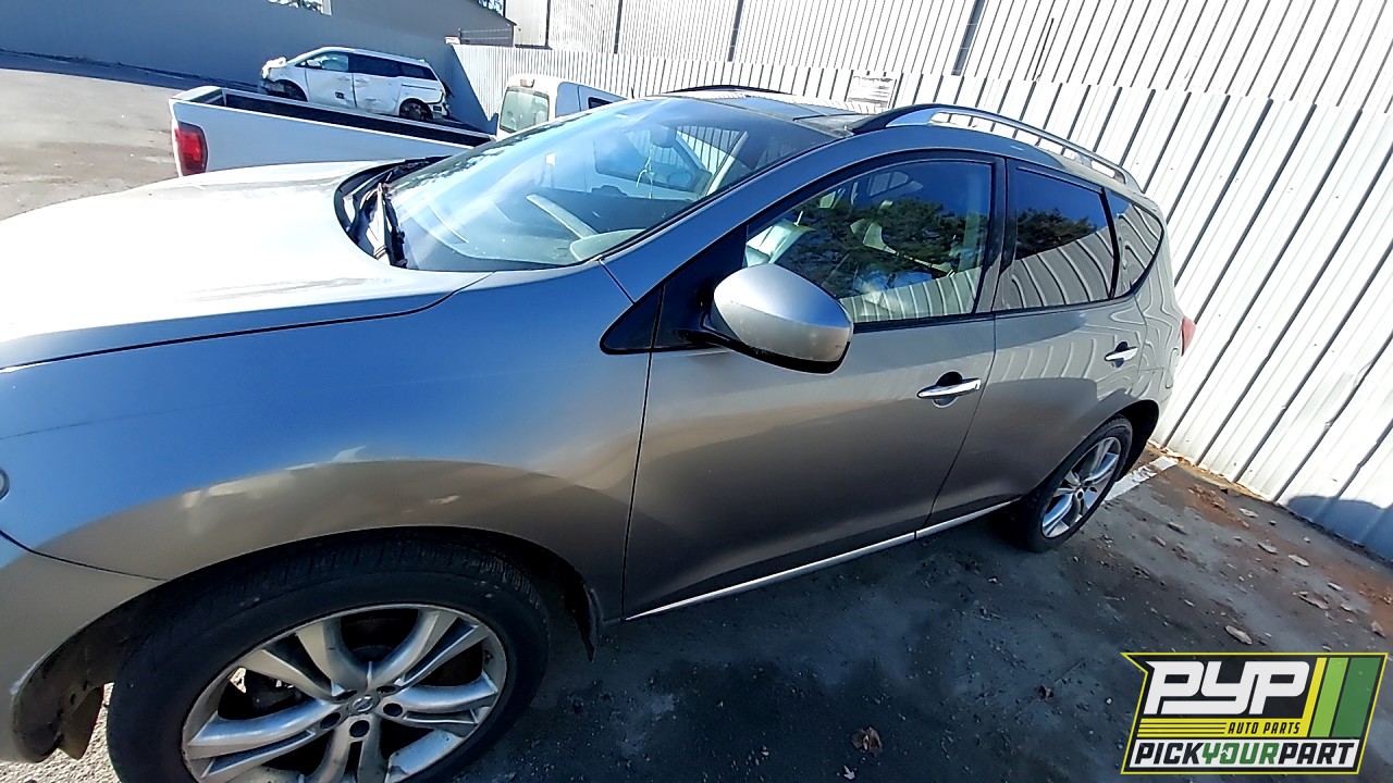 2009 NISSAN MURANO partes disponibles
