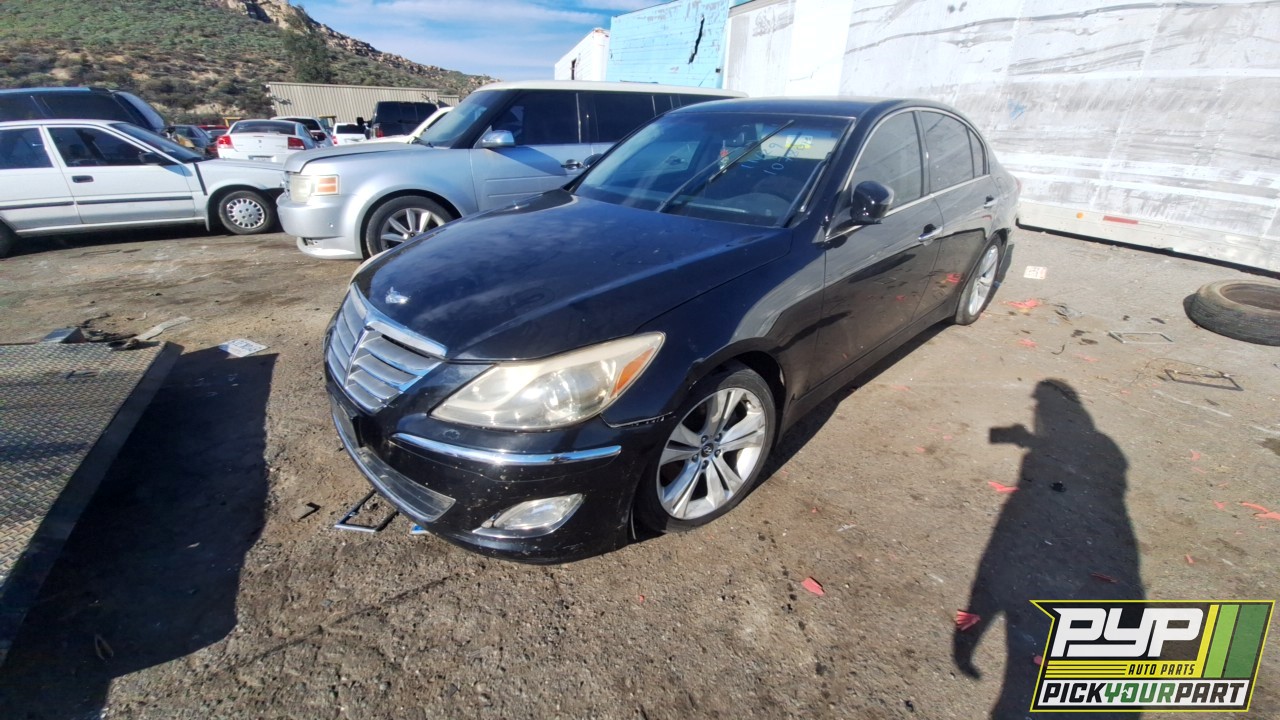 2012 HYUNDAI GENESIS partes disponibles