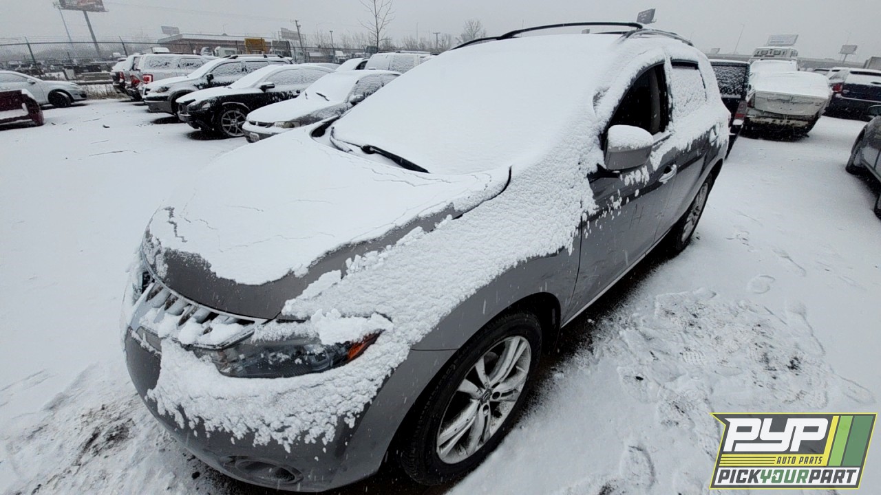 2009 NISSAN MURANO partes disponibles