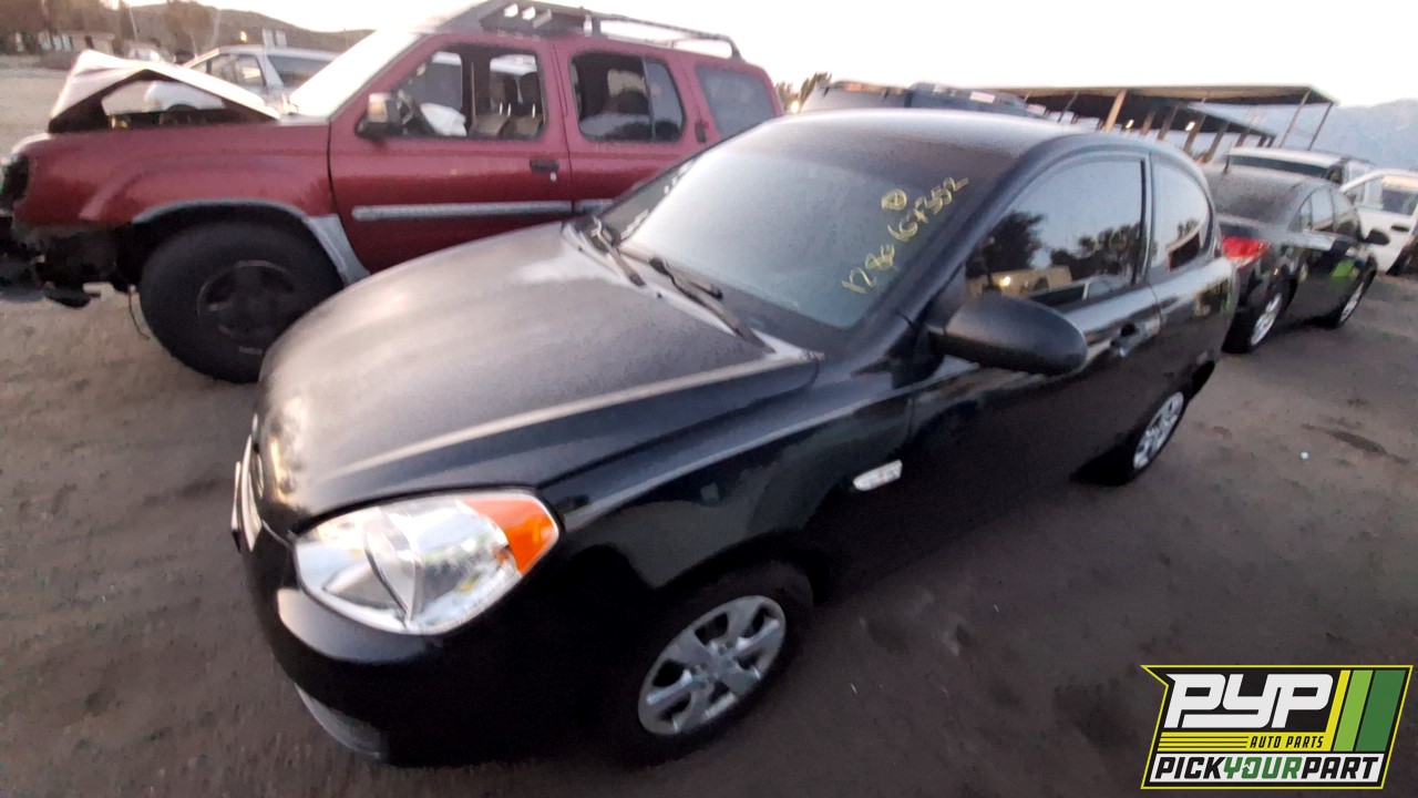 2009 HYUNDAI ACCENT partes disponibles