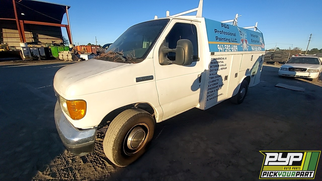 2007 FORD E-350 SUPER DUTY partes disponibles