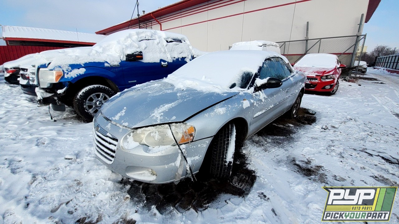 2004 CHRYSLER SEBRING partes disponibles