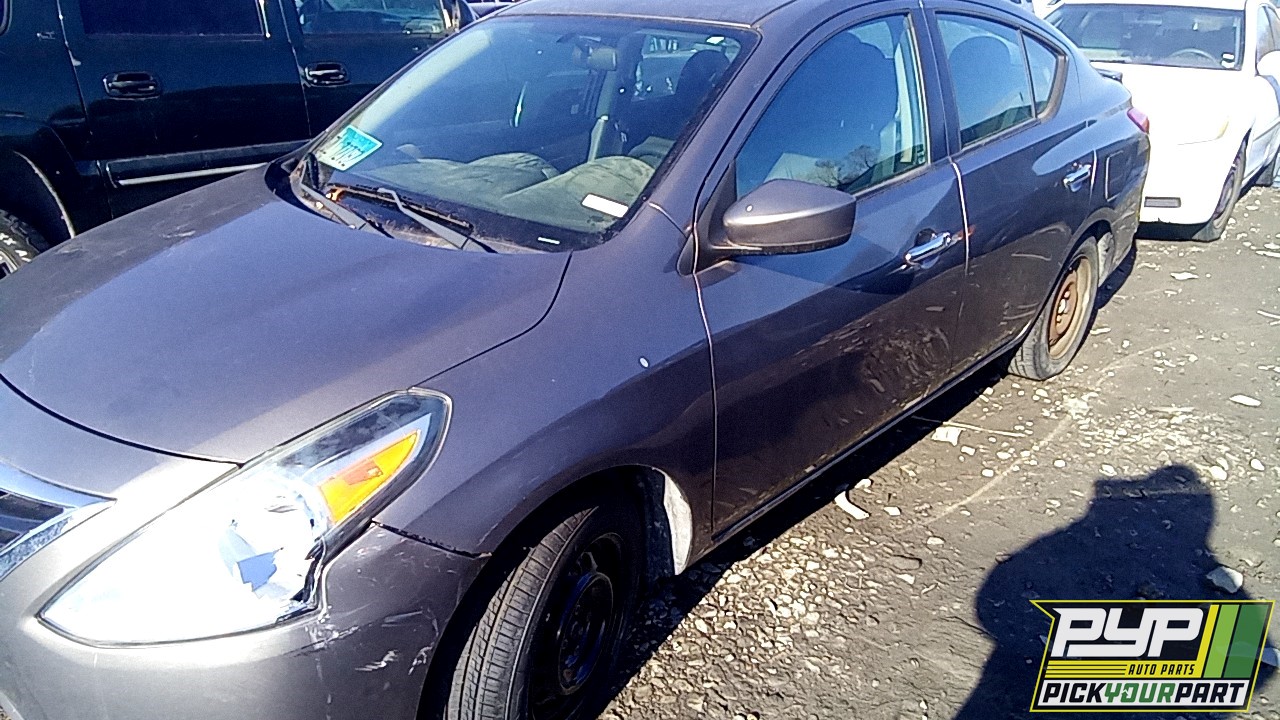 2015 NISSAN VERSA partes disponibles
