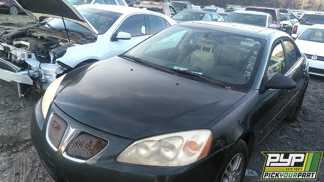 2006 PONTIAC G6 partes disponibles