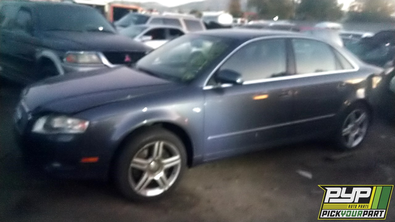 2007 AUDI A4 QUATTRO partes disponibles