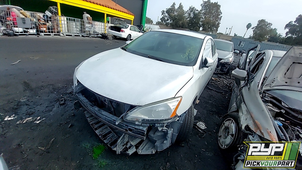 2013 NISSAN SENTRA partes disponibles