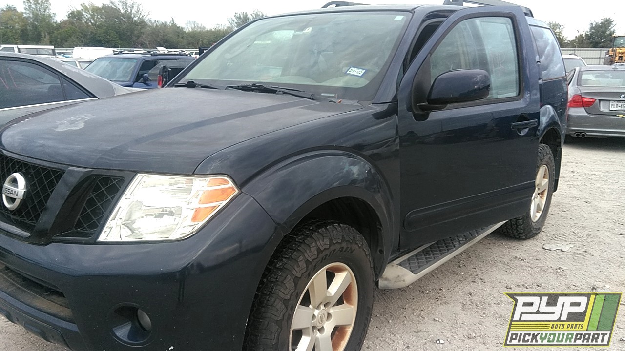 2011 NISSAN PATHFINDER partes disponibles