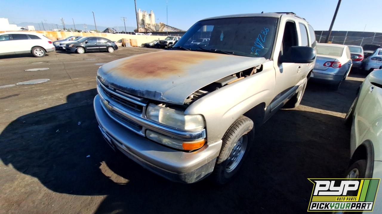 2002 CHEVROLET TAHOE partes disponibles