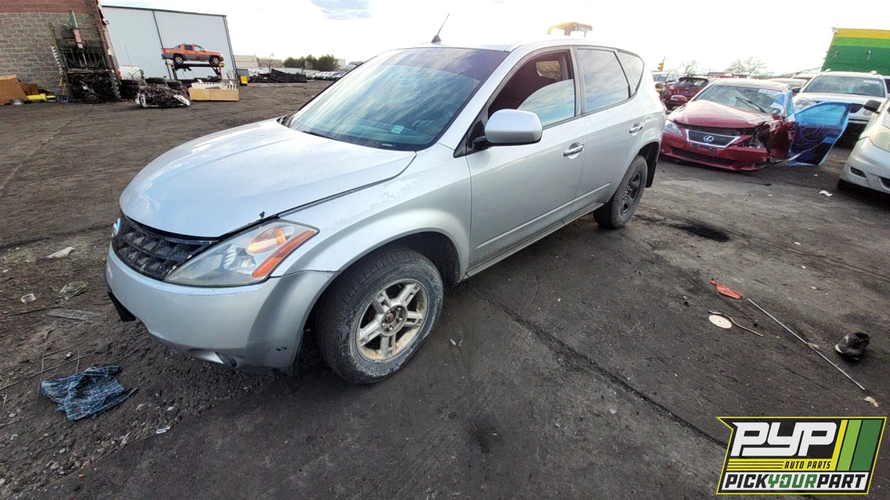 2007 NISSAN MURANO partes disponibles