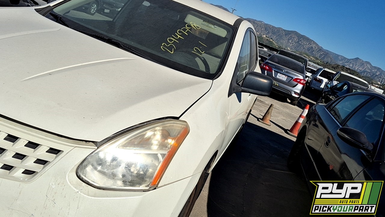 2009 NISSAN ROGUE partes disponibles