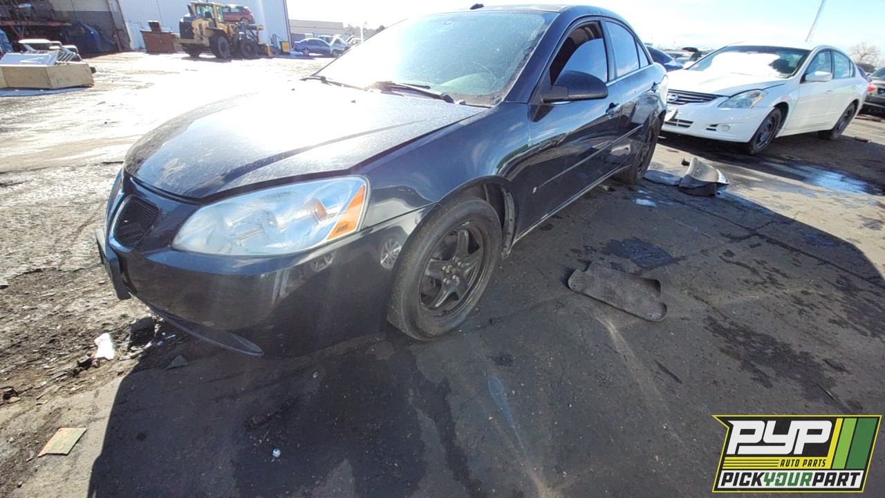 2009 PONTIAC G6 partes disponibles