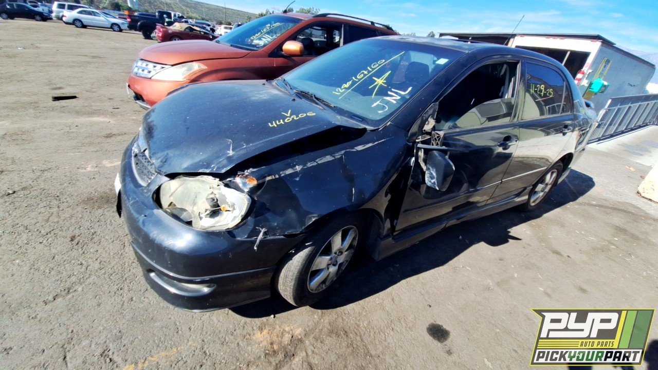 2005 TOYOTA COROLLA partes disponibles