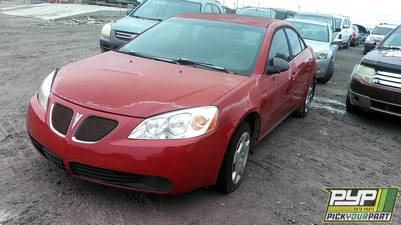 2007 PONTIAC G6 available for parts