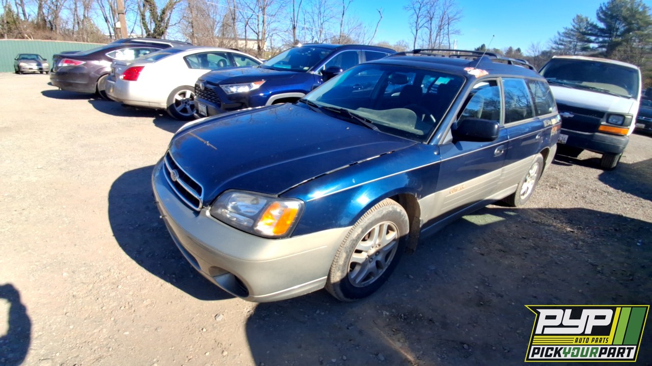 2001 SUBARU OUTBACK partes disponibles
