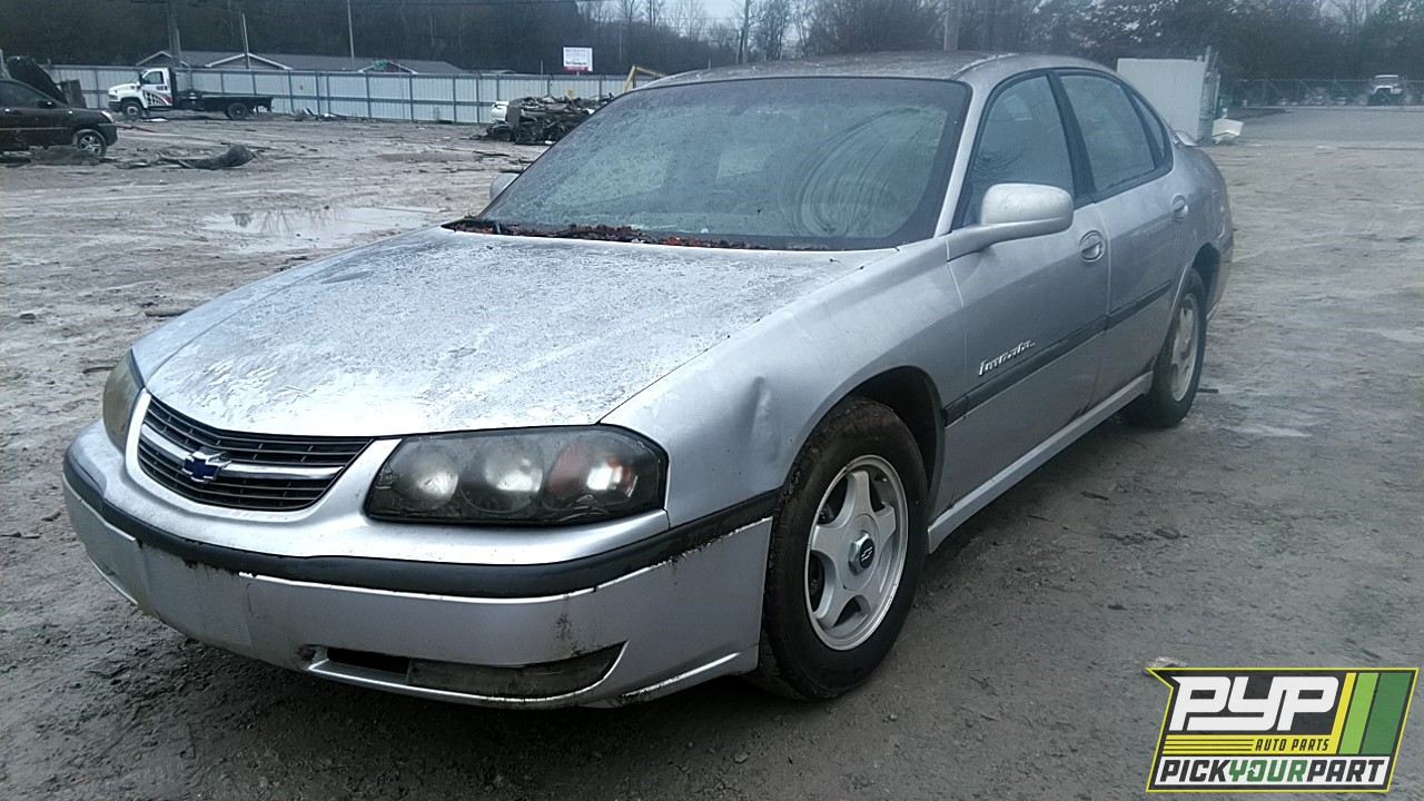 2002 CHEVROLET IMPALA available for parts