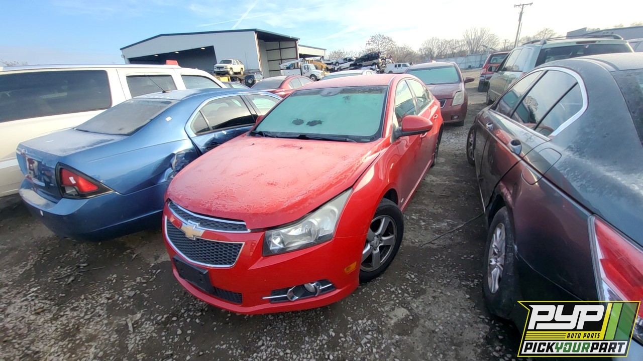 2012 CHEVROLET CRUZE partes disponibles