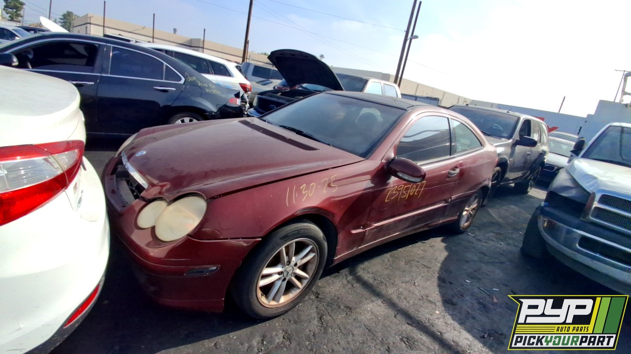 2002 MERCEDES-BENZ C230 available for parts