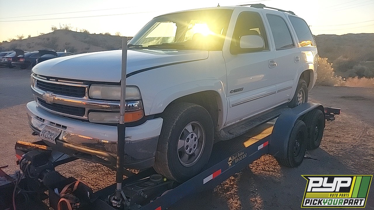 2002 CHEVROLET TAHOE available for parts
