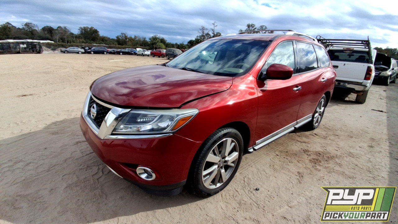 2013 NISSAN PATHFINDER partes disponibles