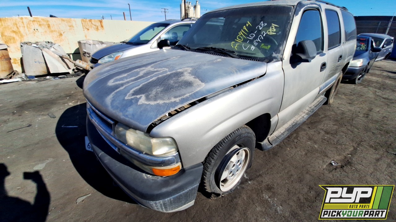 2002 CHEVROLET SUBURBAN 1500 available for parts