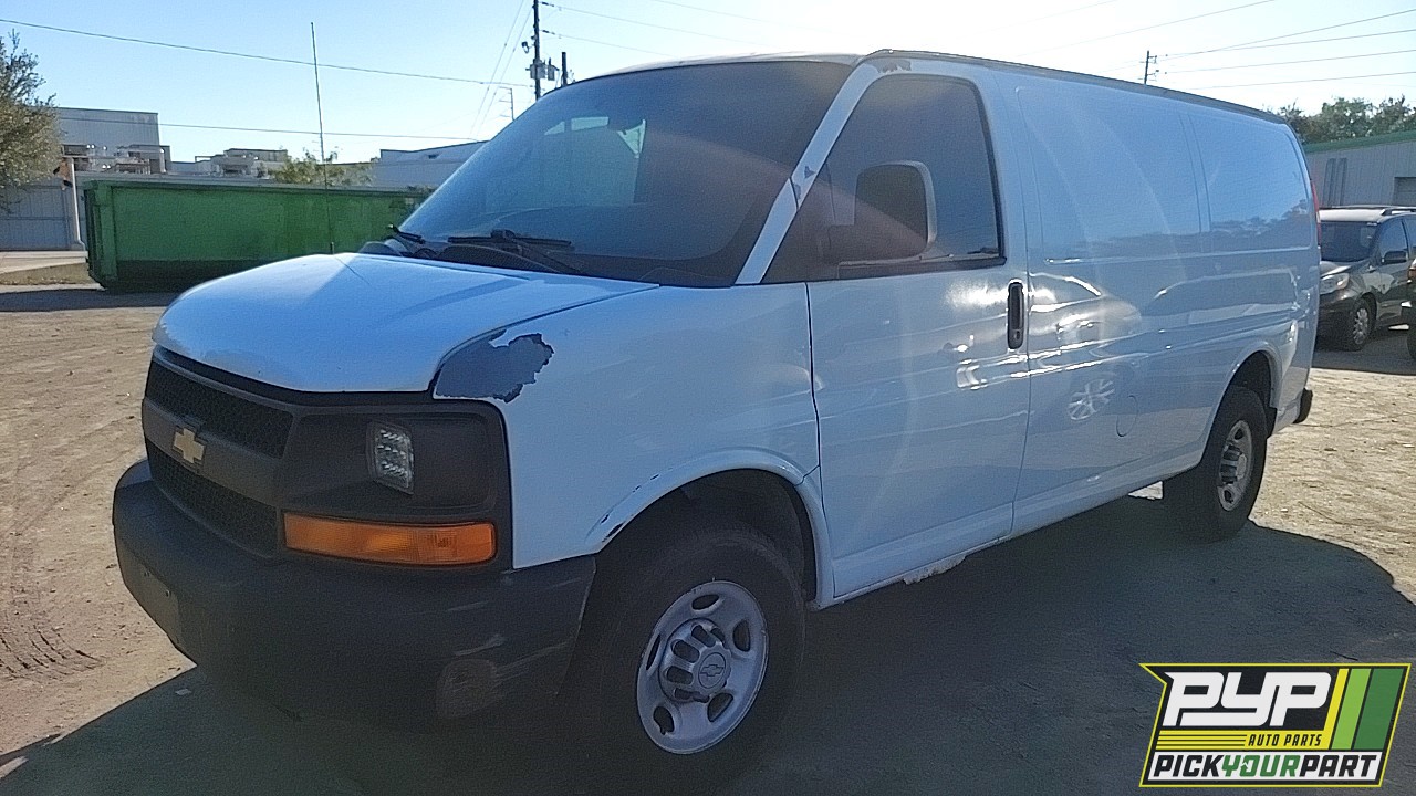 2011 CHEVROLET EXPRESS 2500 partes disponibles