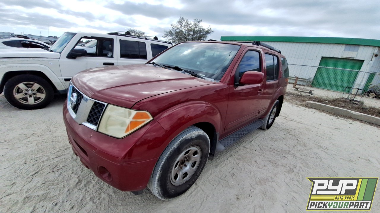 2005 NISSAN PATHFINDER available for parts