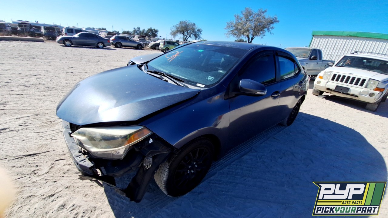 2014 TOYOTA COROLLA available for parts
