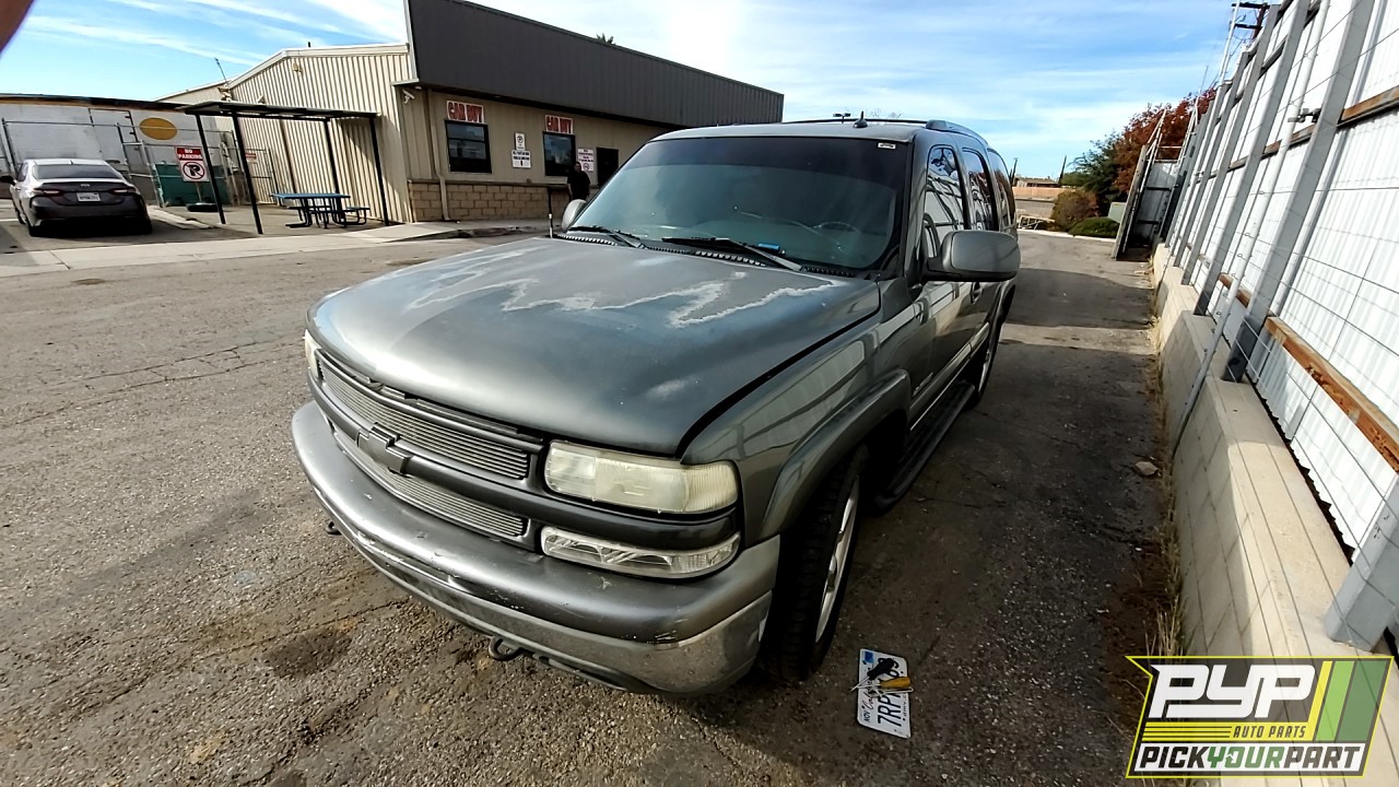 2002 CHEVROLET TAHOE partes disponibles