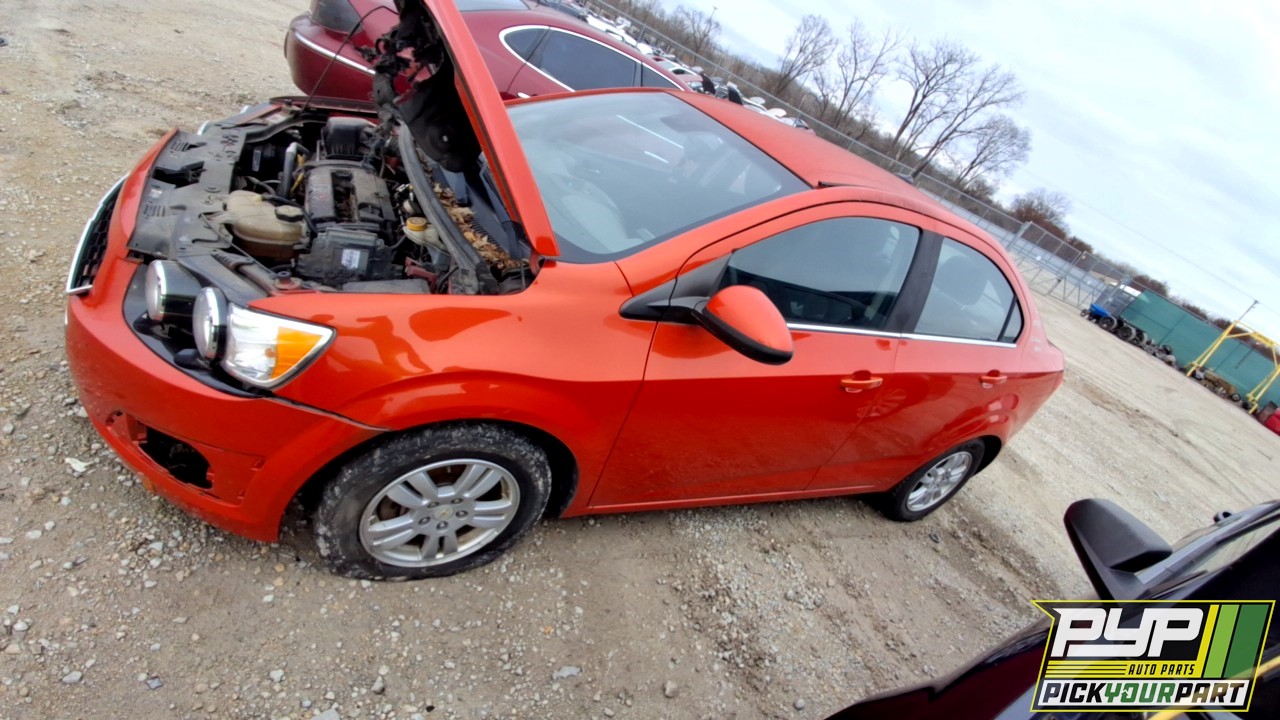 2012 CHEVROLET SONIC partes disponibles