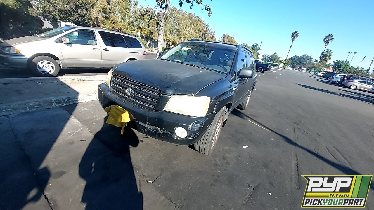 2002 TOYOTA HIGHLANDER available for parts
