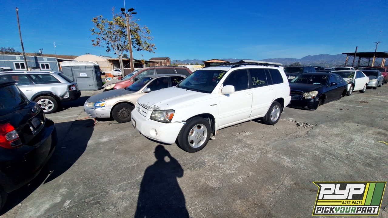 2005 TOYOTA HIGHLANDER available for parts