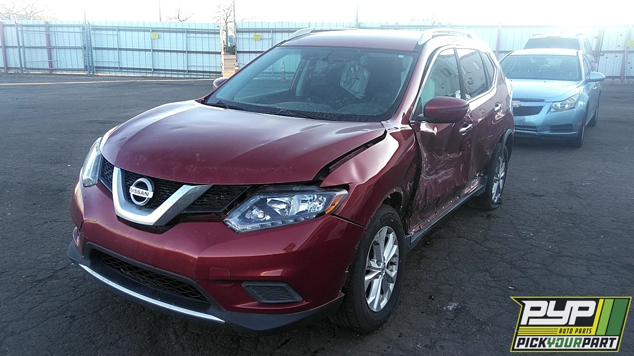 2016 NISSAN ROGUE partes disponibles