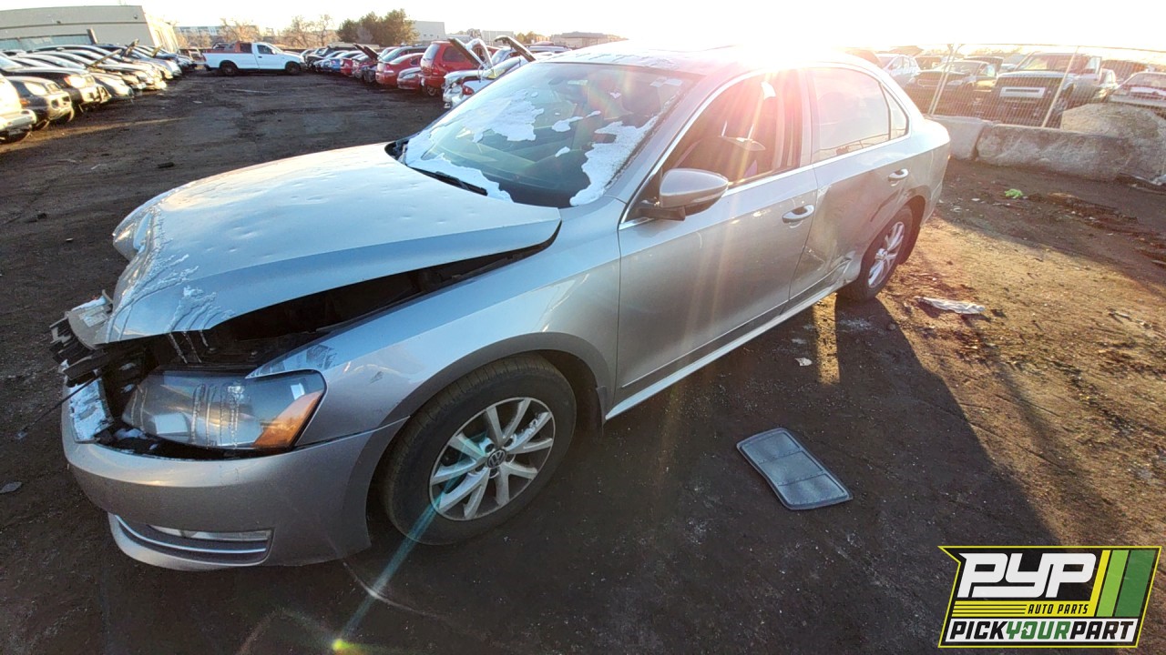 2012 VOLKSWAGEN PASSAT available for parts