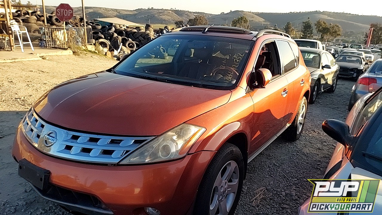 2004 NISSAN MURANO available for parts