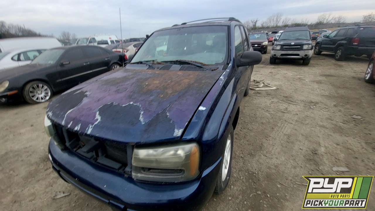 2002 CHEVROLET TRAILBLAZER partes disponibles