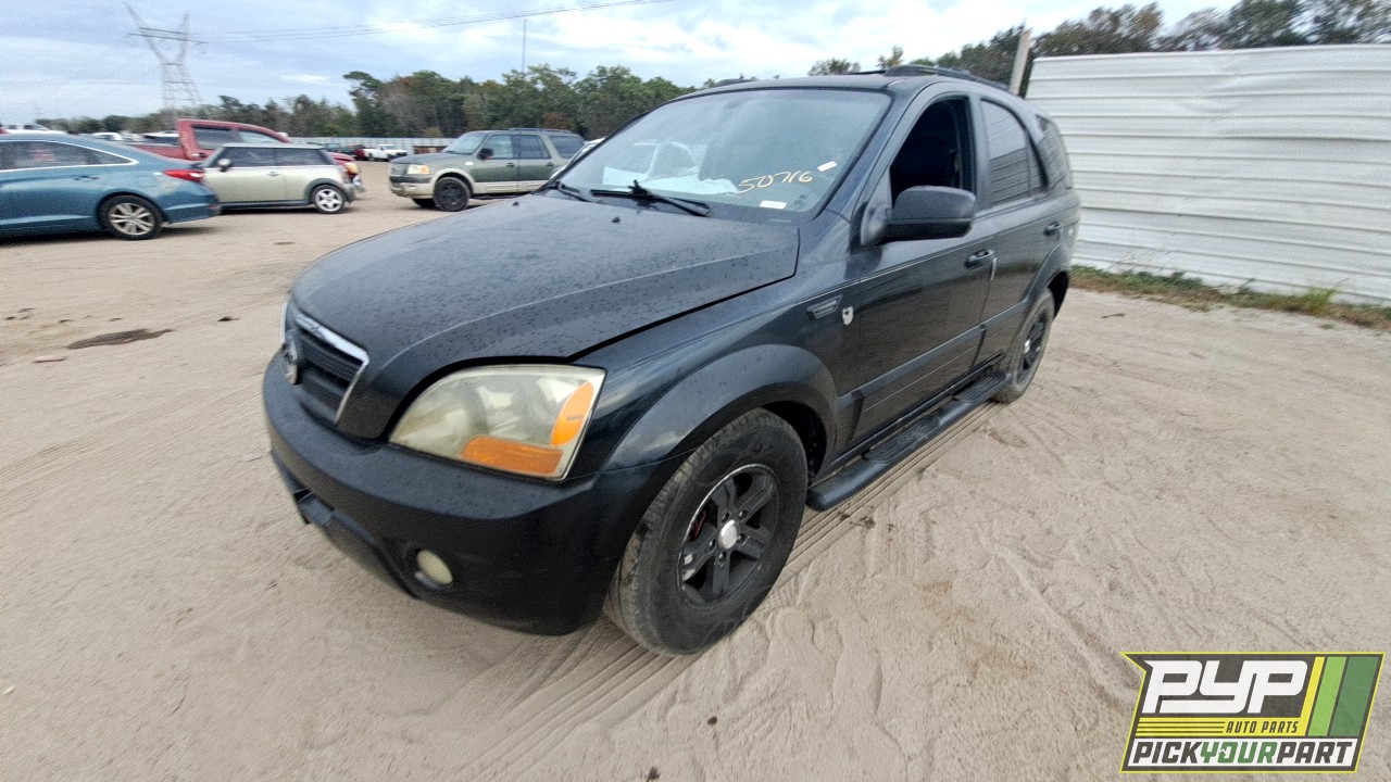 2007 KIA SORENTO partes disponibles