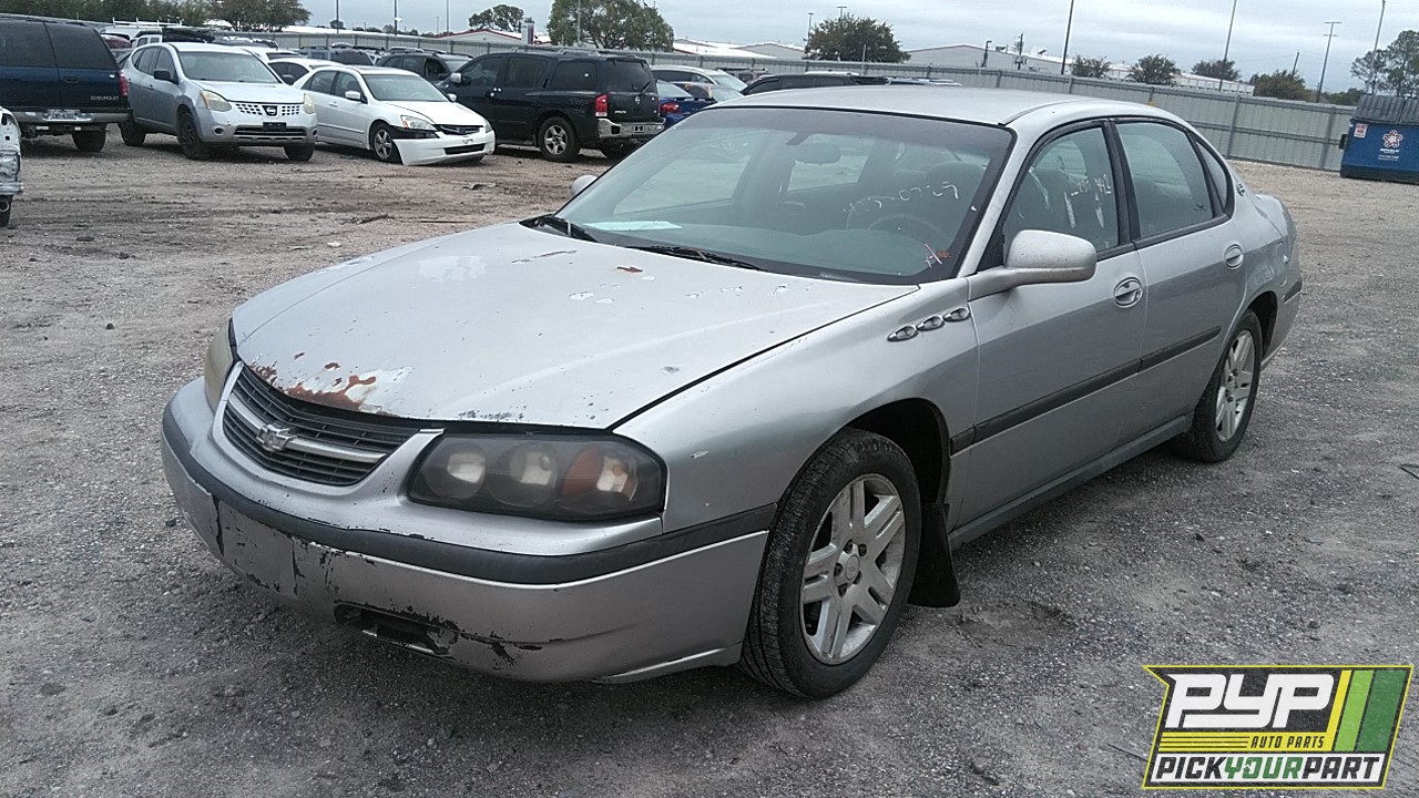 2005 CHEVROLET IMPALA partes disponibles