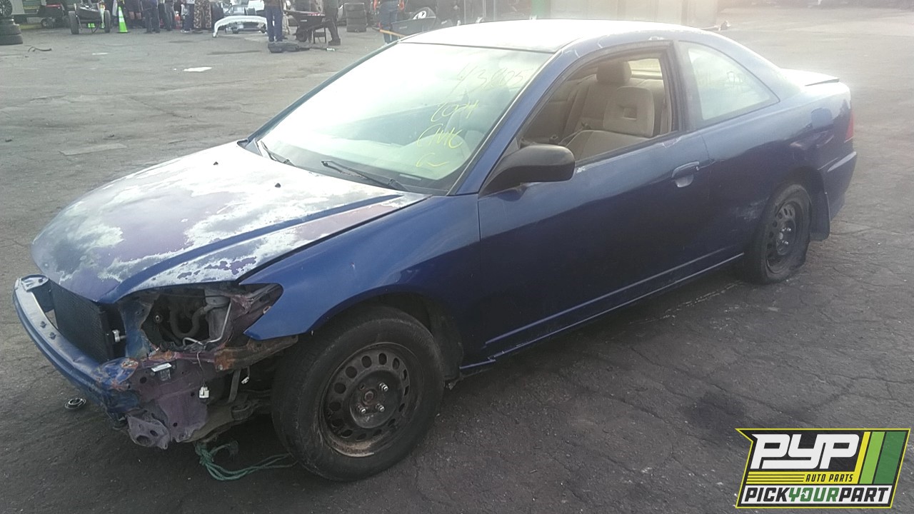2004 HONDA CIVIC available for parts