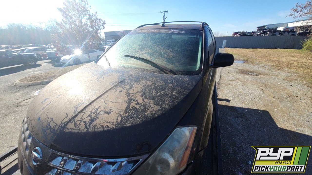 2007 NISSAN MURANO partes disponibles