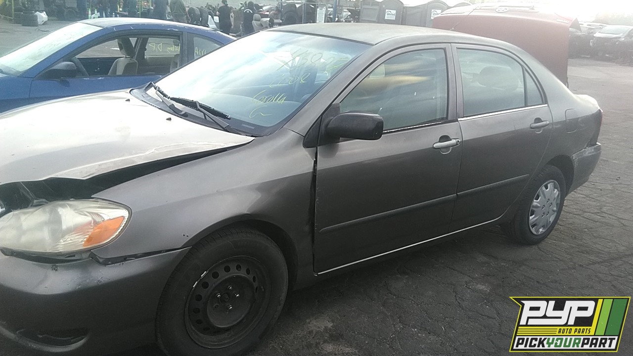 2008 TOYOTA COROLLA partes disponibles