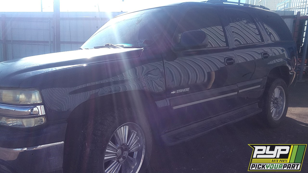 2001 CHEVROLET TAHOE partes disponibles