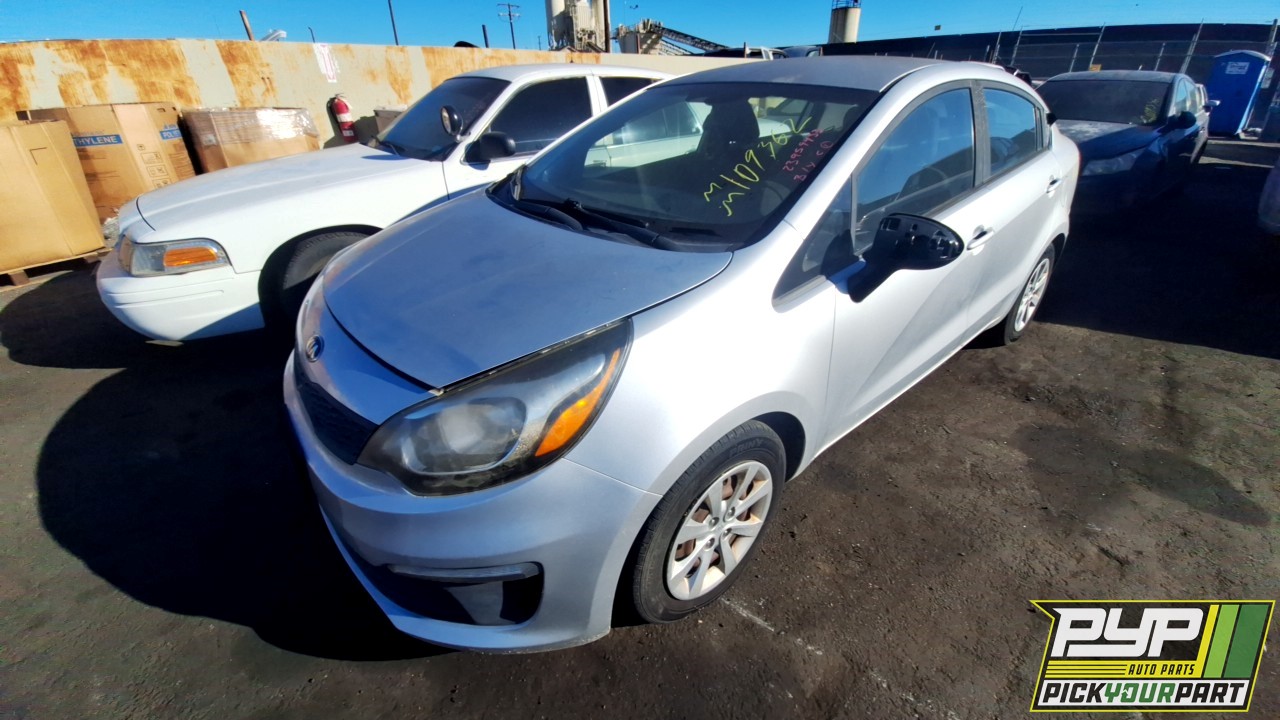 2016 KIA RIO partes disponibles