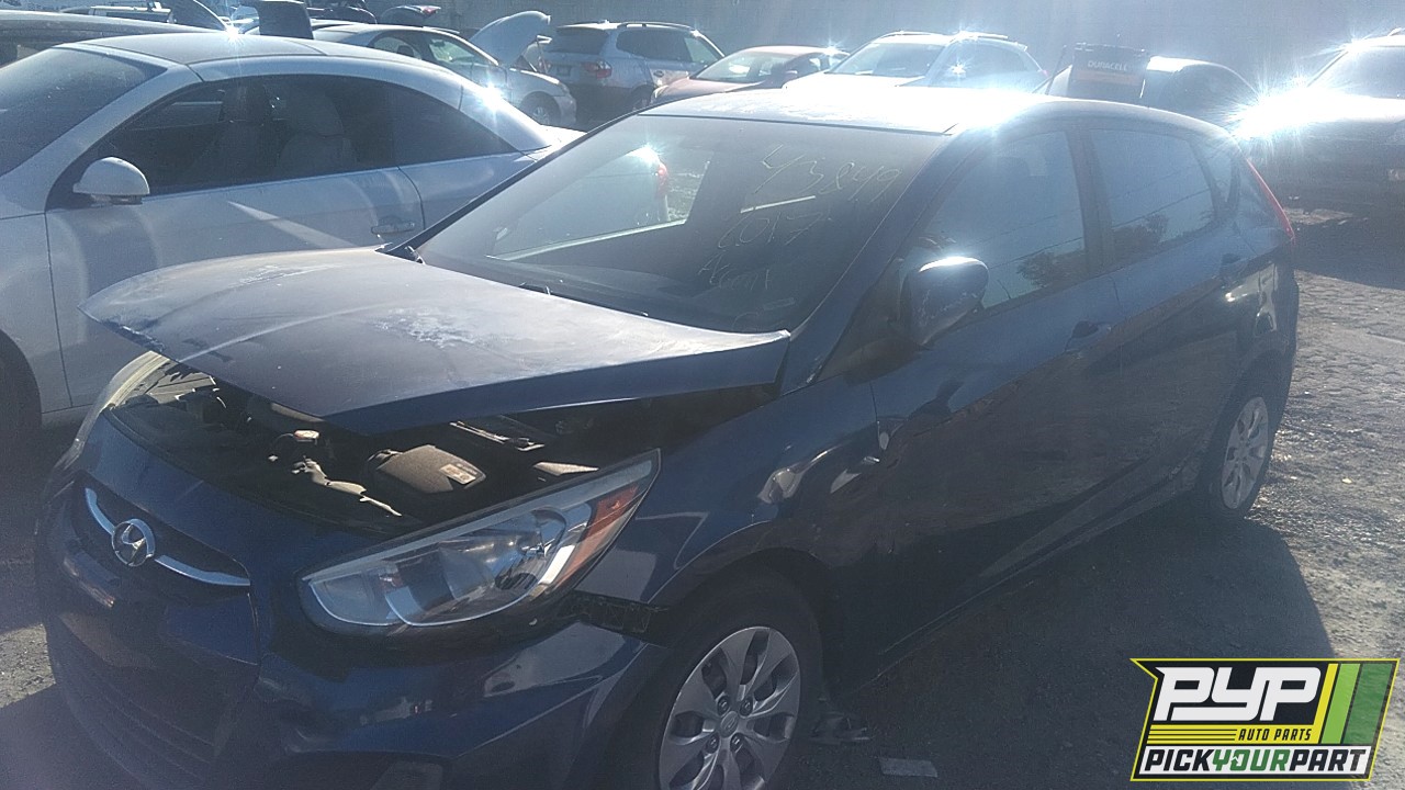 2017 HYUNDAI ACCENT available for parts