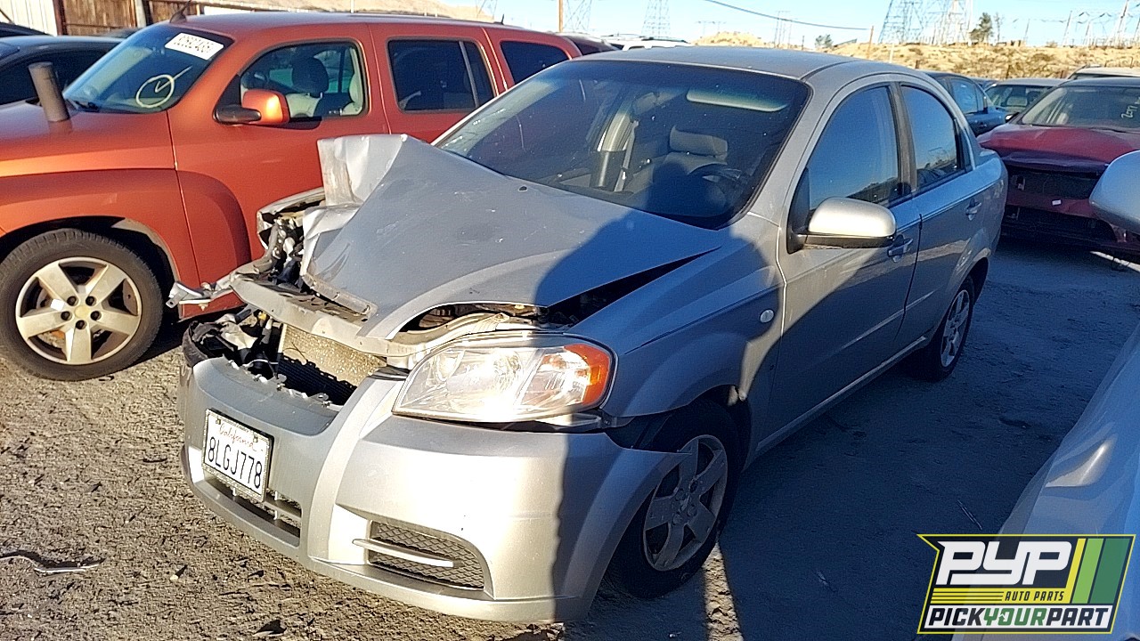 2008 CHEVROLET AVEO available for parts