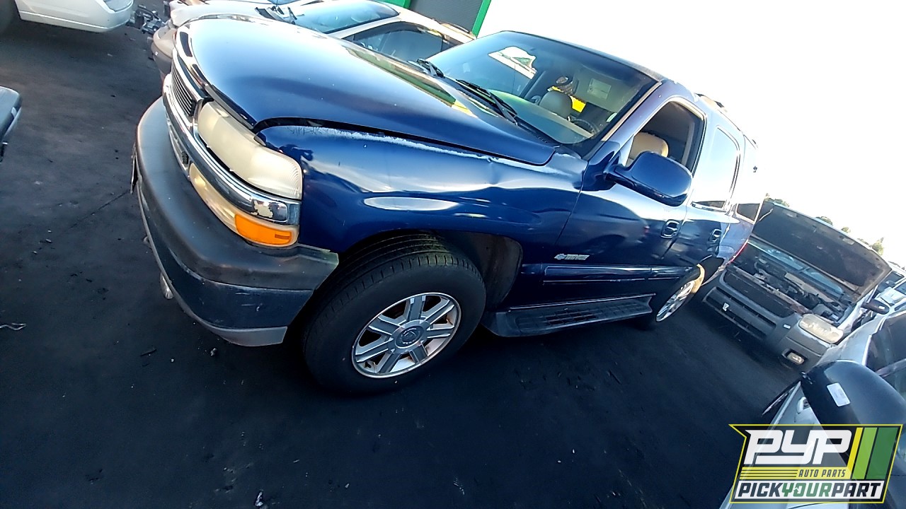 2001 CHEVROLET TAHOE partes disponibles